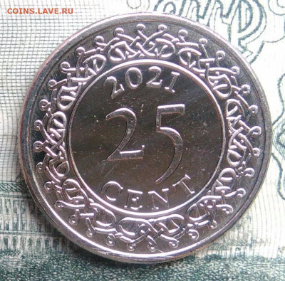 Суринам 25 центов 2021 года до 17.11.2025 - IMG_20251111_163820