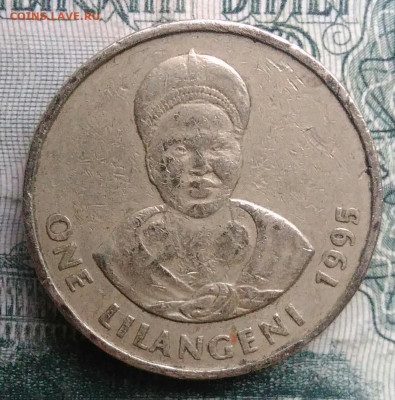 Свазиленд 1 лилангени 1995 года до 17.11.2025 - IMG_20251111_220730