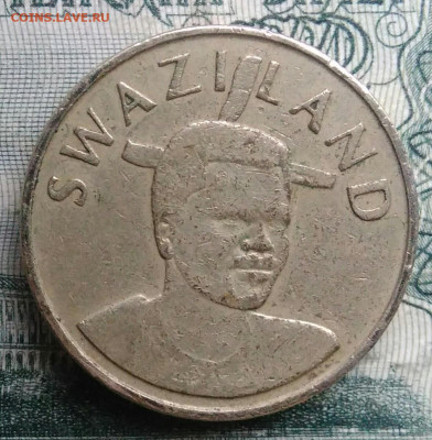 Свазиленд 1 лилангени 1996 года до 17.11.2025 - IMG_20251111_221048