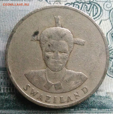 Свазиленд 1 лилангени 1986 года до 17.11.2025 - IMG_20251111_220319