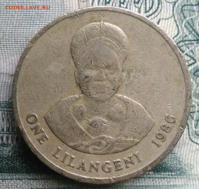 Свазиленд 1 лилангени 1986 года до 17.11.2025 - IMG_20251111_220337