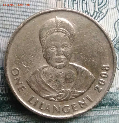 Свазиленд 1 лилангени 2008 года до 17.11.2025 - IMG_20251111_221921