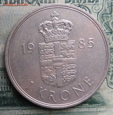 Дания 1 крона 1985 года до 17.11.2025 - IMG_20251111_221347