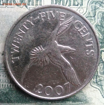 Бермуды 25 центов 2007 года до 17.11.2025 - IMG_20251111_220840