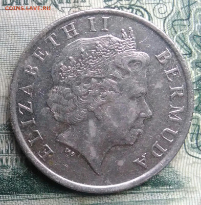 Бермуды 25 центов 2001 года до 17.11.2025 - IMG_20251111_221753