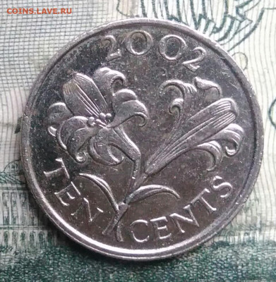 Бермуды 10 центов 2002 года до 17.11.2025 - IMG_20251111_222017