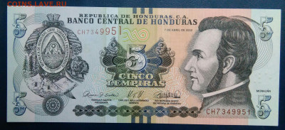 Гондурас 5 лемпир 2022 года до 17.11.2025 - IMG_20251111_224126