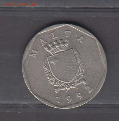 Мальта 1992 50центов цветы до 17 11 - 794