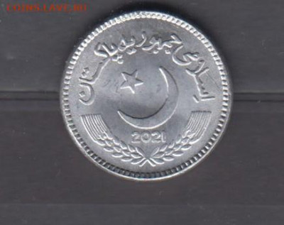 Пакистан 2021 2 рупии без оборота до 1 711 - 803