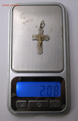 Крестик(серебро 925) с распятием(золото 585) до 13.11 - 014.JPG