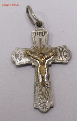 Крестик(серебро 925) с распятием(золото 585) до 13.11 - 001.JPG