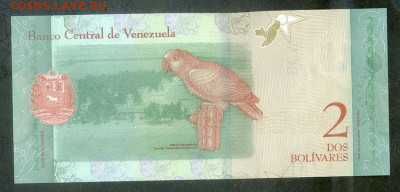 Венесуэла 2 боливара 2018 AU до 17.11. - Венесуэла_2боливара-2018_AU_спинка
