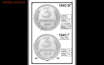 1 копейка, 2 копейки и 3 копейки 1940 - Screenshot_20251112_115723_Gallery