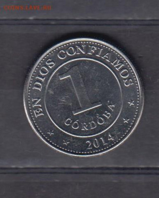 Никарагуа 2014 1 кордоба ( без оборота) до 17 11 - 805