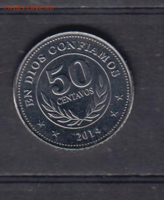 Никарагуа 2014 50 сентаво( без оборота) до 17 11 - 808