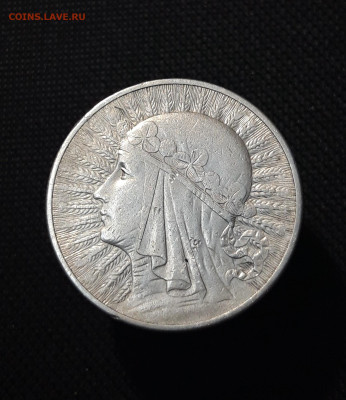 Польша 10 злотых 1932 года Ядвига До 18.11 - 20250923_213215