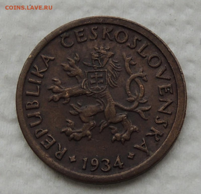 Чехословакия 10 геллеров 1934 до 16.11.2025 - Чехословакия 10 геллеров 34 .JPG