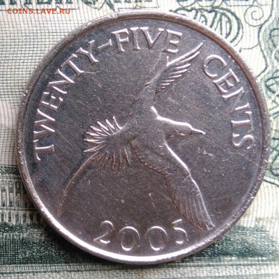 Бермуды 25 центов 2005 года до 17.11.2025 - IMG_20251112_214822