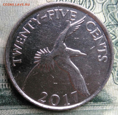 Бермуды 25 центов 2017 года до 17.11.2025 - IMG_20251112_214857