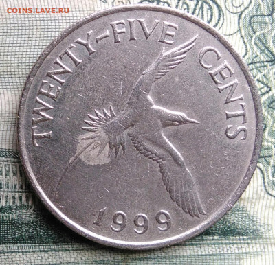 Бермуды 25 центов 1999 года до 17.11.2025 - IMG_20251112_215005