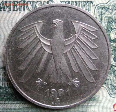 Германия 5 марок 1991 года до 17.11.2025 - IMG_20251112_220046
