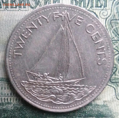 Багамы 25 центов 2005 года до 17.11.2025 - IMG_20251111_221104