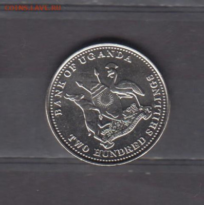 Уганда 2022 200ш рыюа без оборота до 18 11 - 819а