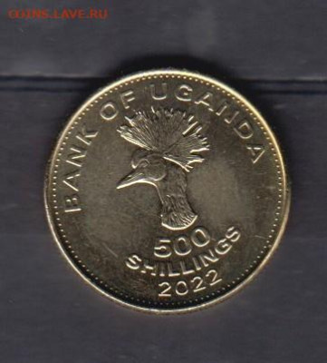 Уганда 2022 500ш фауна  без оборота до 18 11 - 821