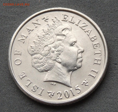 Остров Мэн 10 пенсов 2015 нечастая №2 до 16.11.2025 - Остров Мэн 10 пенсов 2015 нечастая .JPG