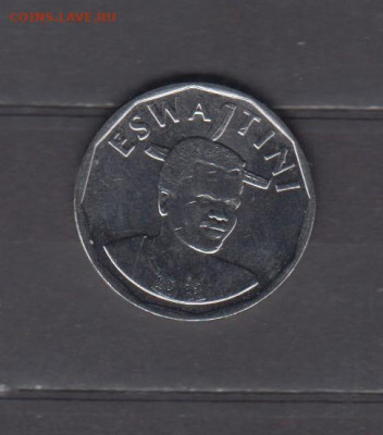 Эсватини 2021 50 центов без оброта  до 18 11 - 831а