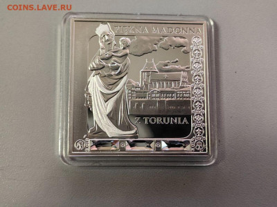 1 доллар 2014 Ниуэ. Мадонна из Торуни, Ag999, до 20.11 - Ю Утраченные Мадонна-1