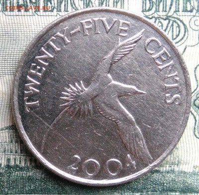 Бермуды 25 центов 2004 года до 17.11.2025 - IMG_20251113_151831