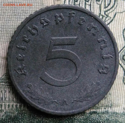 Германия 5 пфеннигов 1942 года до 17.11.2025 - IMG_20251113_162136