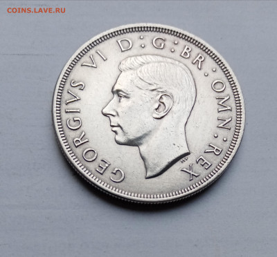 1 кроун 1937 Георг 6 коронация отличный до 20.11.25 в 22:00 - IMG_20251114_093744