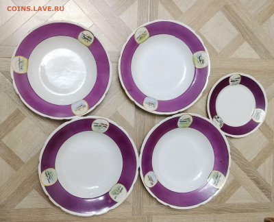 Тарелки РСФСР 5 шт. из сервиза до 21.11.2025г. 21-10 мск - IMG_20251114_184536