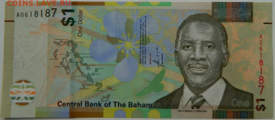 Багамские острова 1 доллар 2017 г. (Полимер)  до 20.11.25 - DSCN8667.JPG