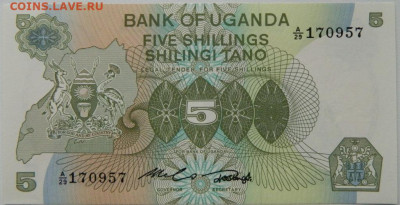 Уганда 5 шиллингов 1982 г. до 20.11.25 - DSCN8469.JPG