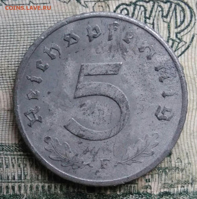 Германия 5 пфеннигов 1941 года до 17.11.2025 - IMG_20251115_013444