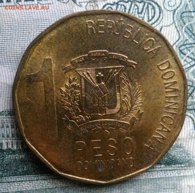 Доминикана 1 песо 2018 года до 17.11.2025 - IMG_20251115_013233