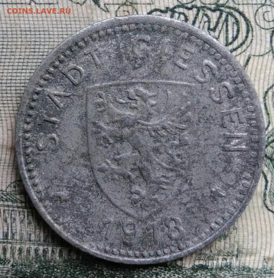 нотгельд Германия 10 пфеннигов 1918 года до 17.11.2025 - IMG_20251112_220339