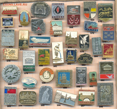 значки разные фикс.цена 10 руб, до ухода в архив - 5 15 561 600 по 10 руб 001