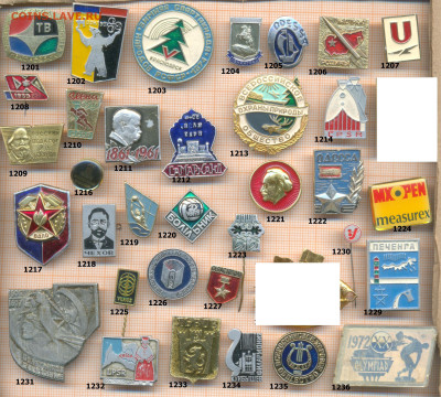 значки разные фикс.цена 15 руб, до ухода в архив - 1 31 1201 ё1240 по 15 руб 001