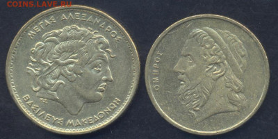 Греция 100 драхм 1992 г.18.11.2025 г. 22 -00 МСК. - Греция1