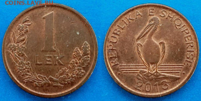 Албания - 1 лек 2013 года до 22.11 - Албания 1 лек, 2013   25