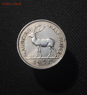 2 рупии ( рупия )1951 года Георг VI До 23.11 - 20250912_213752