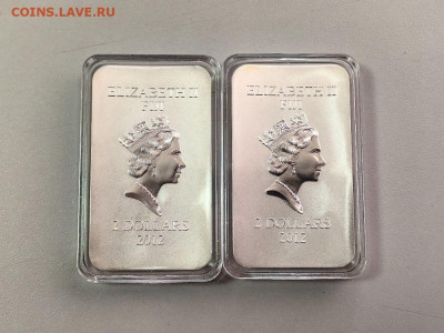 2дол 2012 Фиджи. Православные святыни. Моисей, Ag999 (2шт) - фиджи-2 2012 Моисей-3