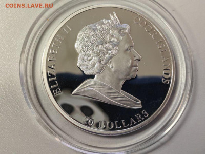 О-ва Кука 20дол 2009 Бедный поэт Карл Шпицвег, Ag999, до 23 - Х 2009 Бедный поэт-3