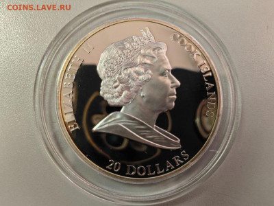 О-ва Кука 20дол 2010 Подсолнухи. Ван Гог Ag999, до 23.11 - Х 2010 Подсолнухи-3