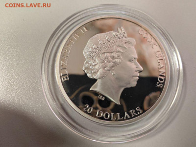 20дол 2012 О-ва Кука Портрет Адели Блох-Бауэр. Г.Климт,Ag999 - Х 2012 Адель бк-3