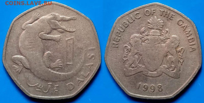 Гамбия - 1 даласи 1998 года до 23.11 - Гамбия 1 даласи, 1998  55